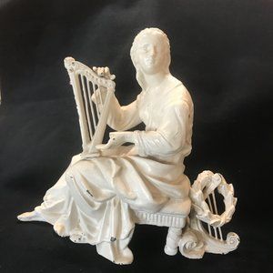 1894 Antonia Harpist Clock Topper #1008 Miranda